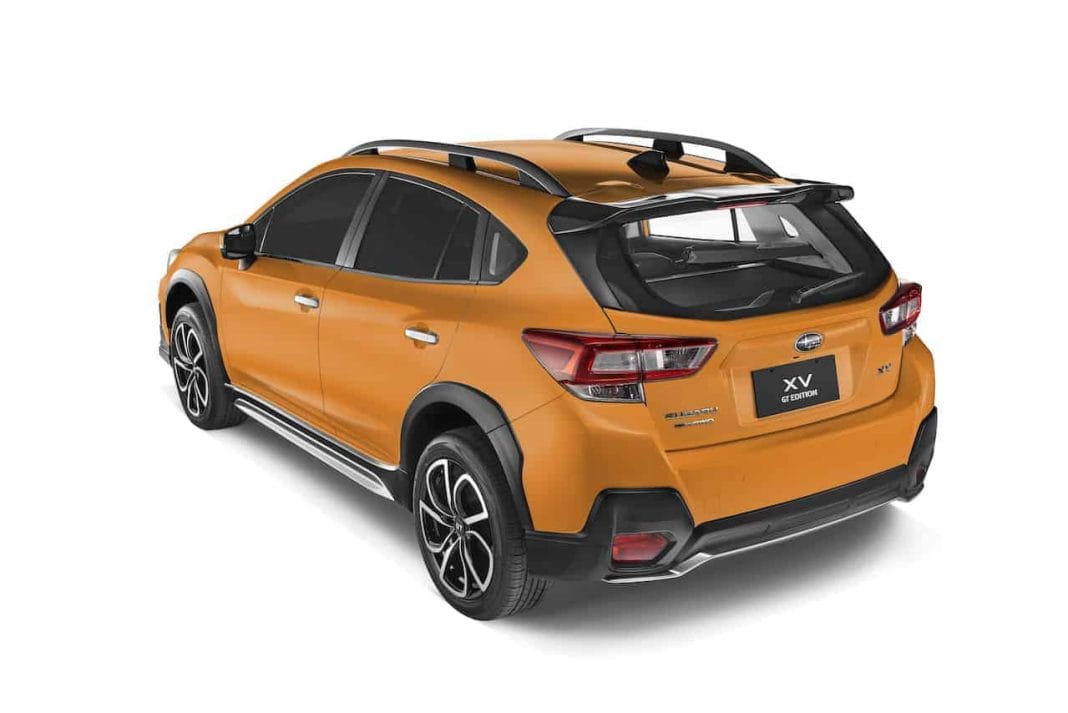 Subaru XV_Rear_Sunshine Orange_Shadow