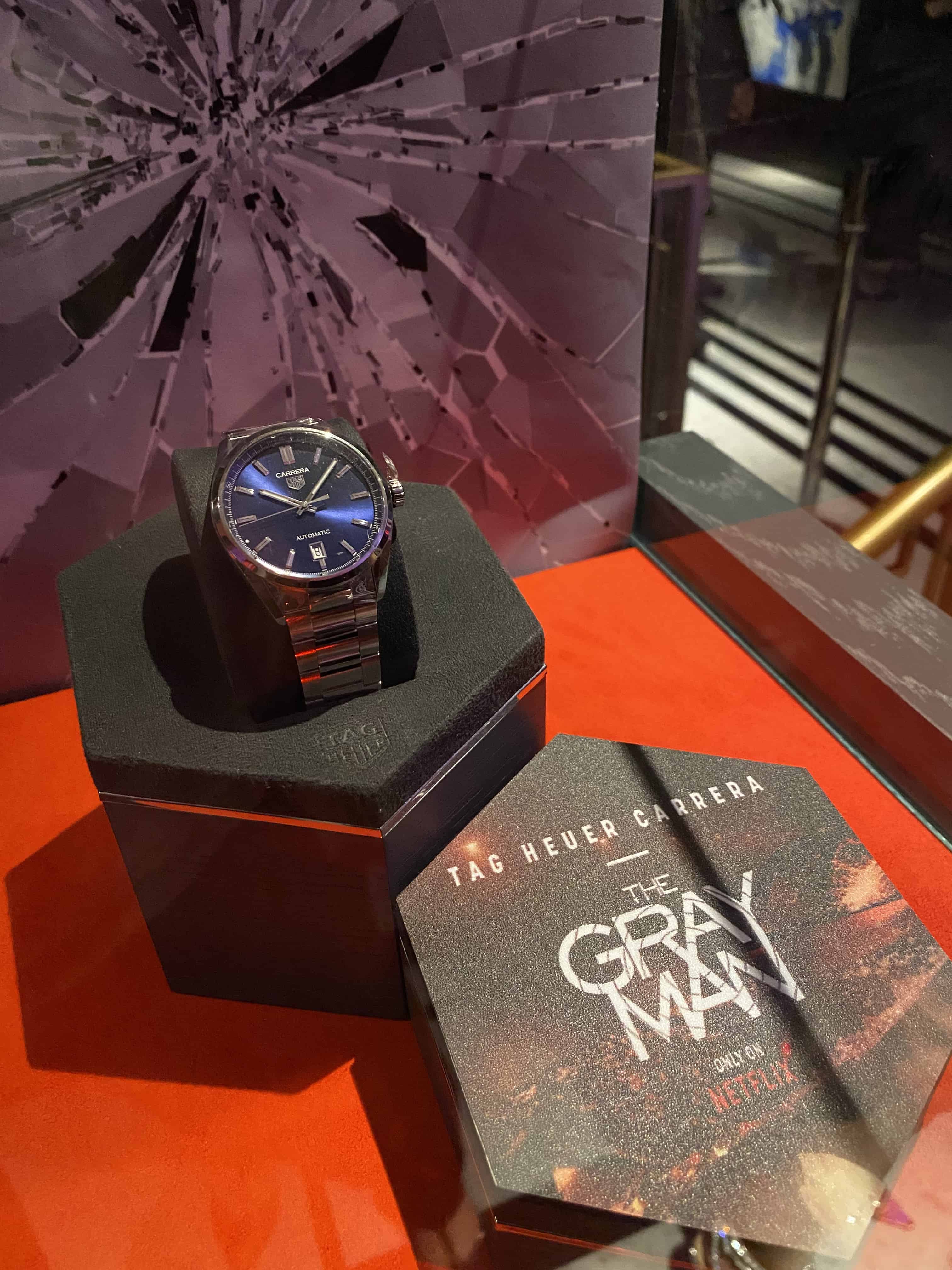 From real time to reel time TAG Heuer presents The Gray Man